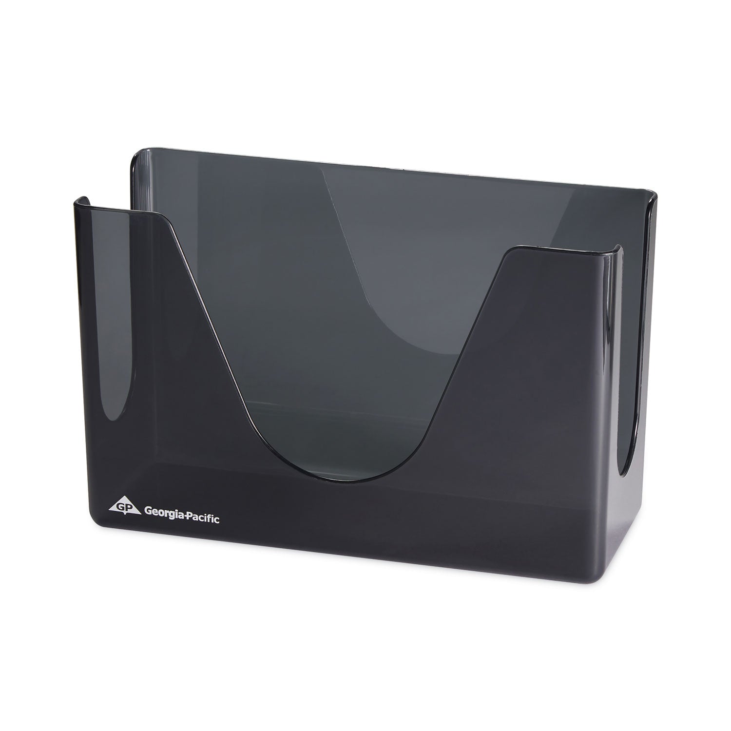 Georgia-Pacific Countertop C-Fold/M-Fold Paper Towel Dispenser - C Fold, Multifold Dispenser - 7" Height x 11" Width x 4.4" Depth - Plastic - Smoke - Durable, Washable - 1 Each