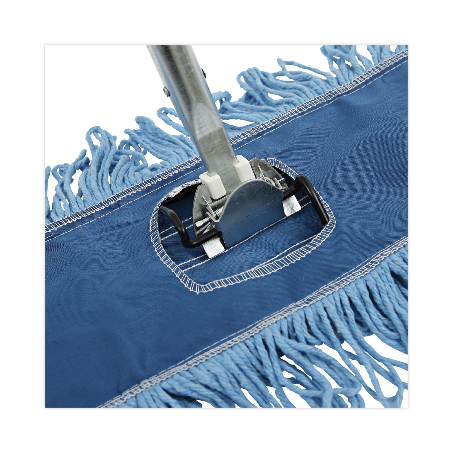 Clip-On Dust Mop Frame, 24w X 5d, Zinc Plated