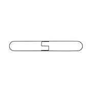 Clip-On Dust Mop Frame, 36w X 5d, Zinc Plated