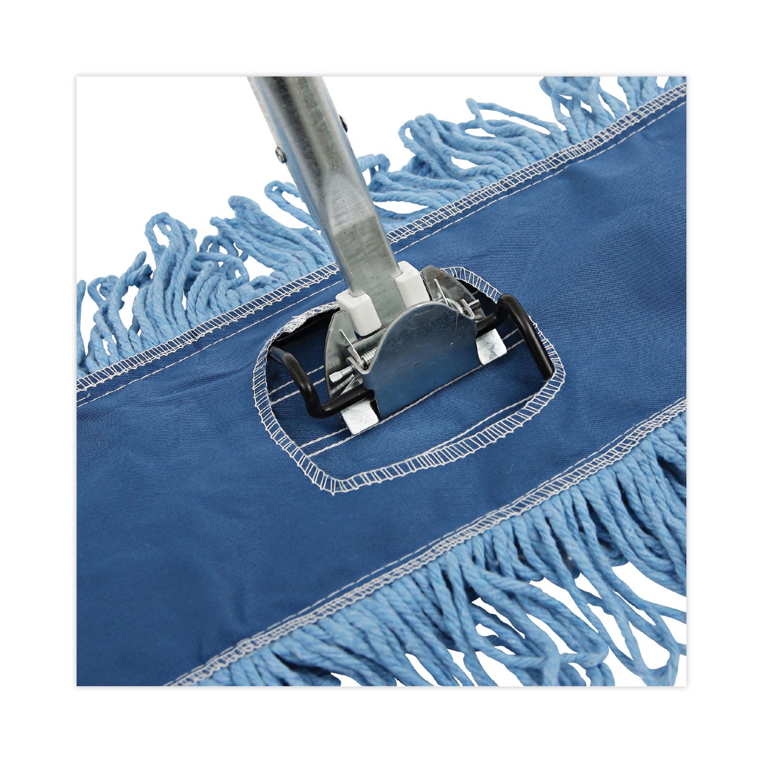 Clip-On Dust Mop Frame, 36w X 5d, Zinc Plated