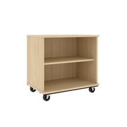 IDS Mob Shelf, Battle Creek Oak, 29"H x 31"W x 21"D