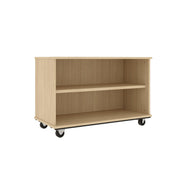 IDS Mob Shelf, Battle Creek Oak, 29"H x 44"W x 21"D
