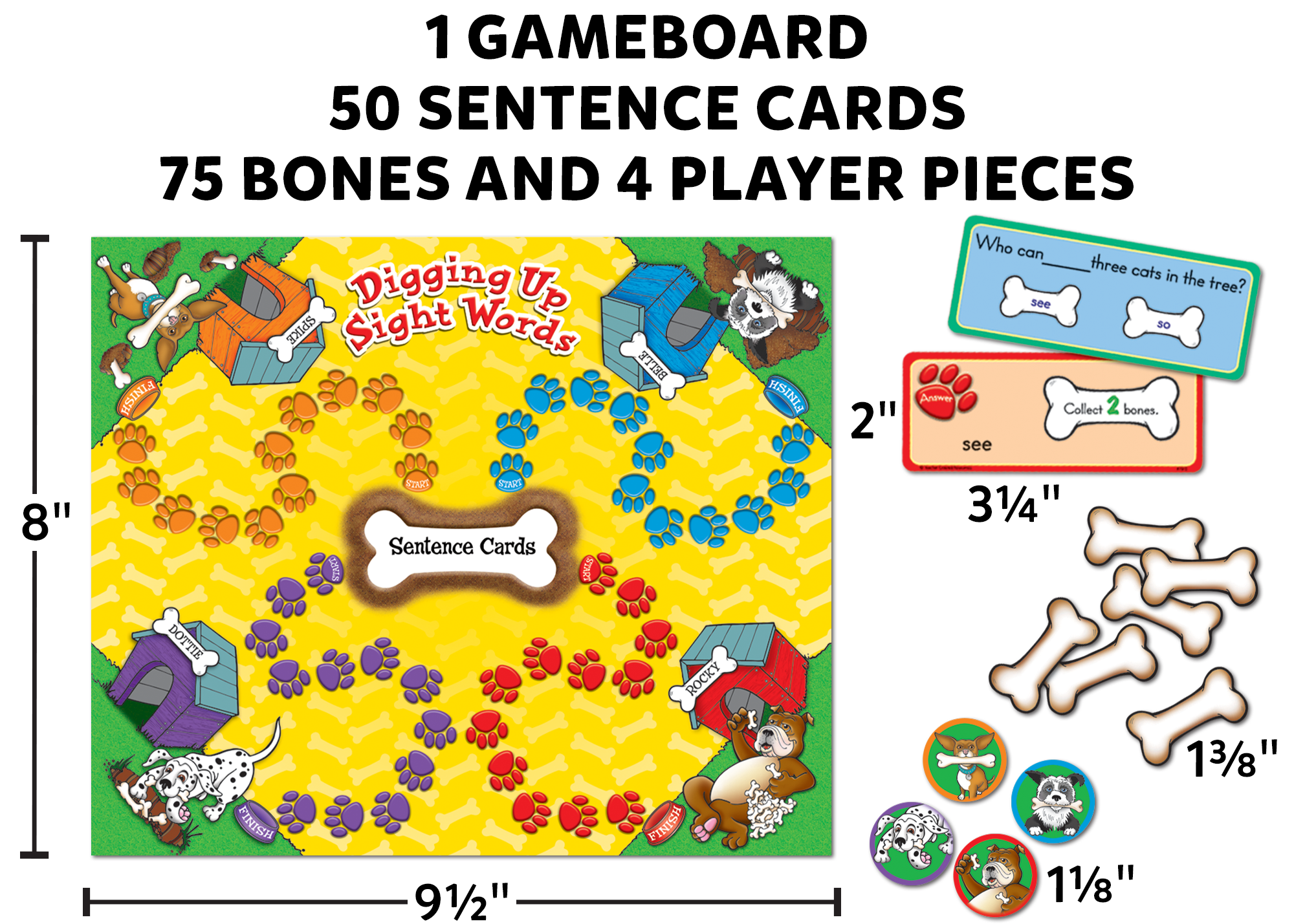 Digging Up Sight Words Game