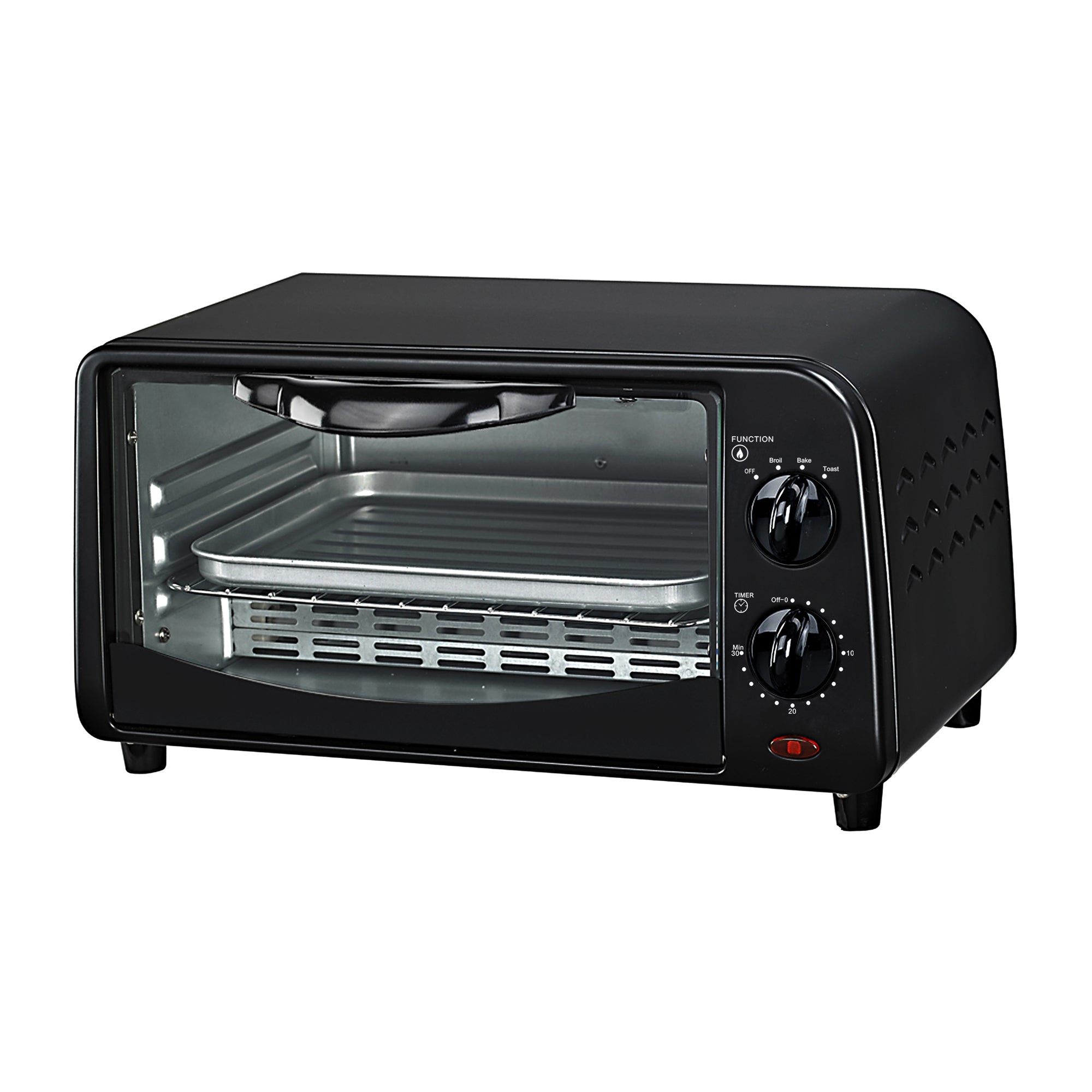 Courant 4-Slice Countertop Toaster Oven - Black