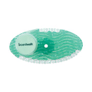 Curve Solid Air Freshener, Cucumber Melon, Green, 10/Box