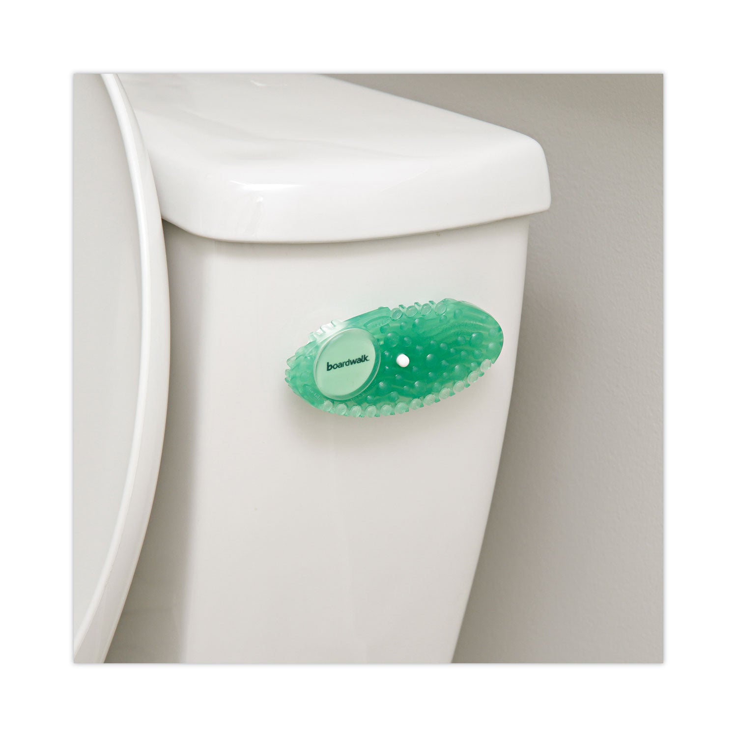 Curve Solid Air Freshener, Cucumber Melon, Green, 10/Box