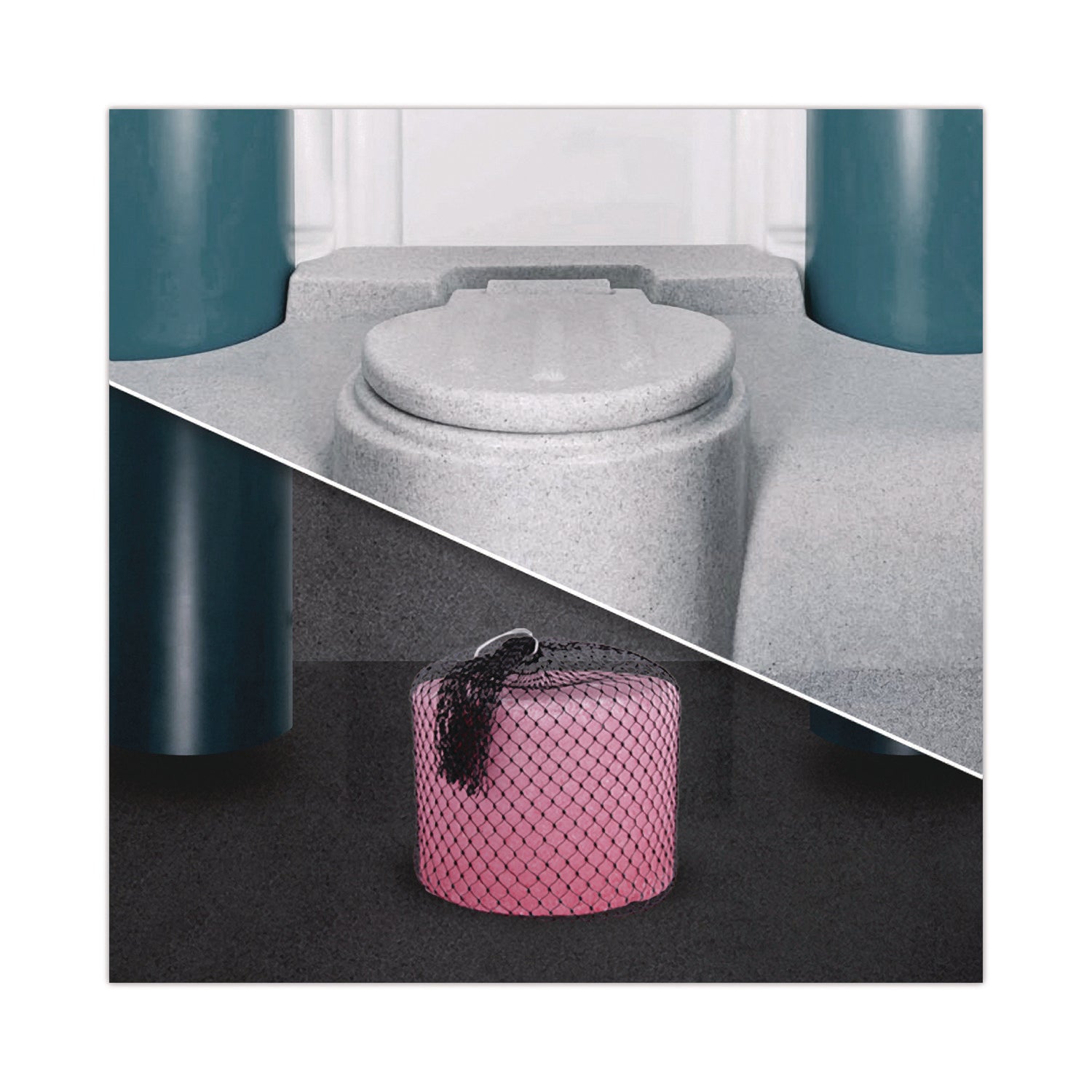14-Week Super Block Deodorizer, 20 Lb, Pink, Cherry