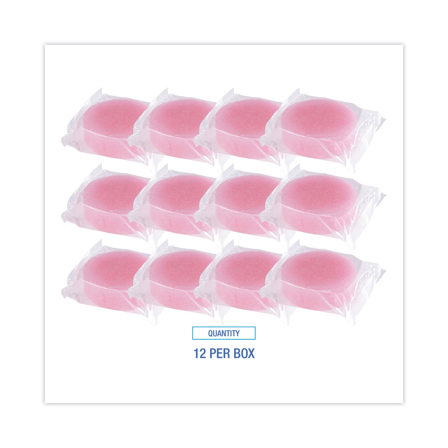 Para Urinal Deodorizer Block, Cherry Scent, 4 oz, Red, 12/Box