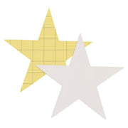 Collage Sticky Shapes - 24 ct., 6" Stars