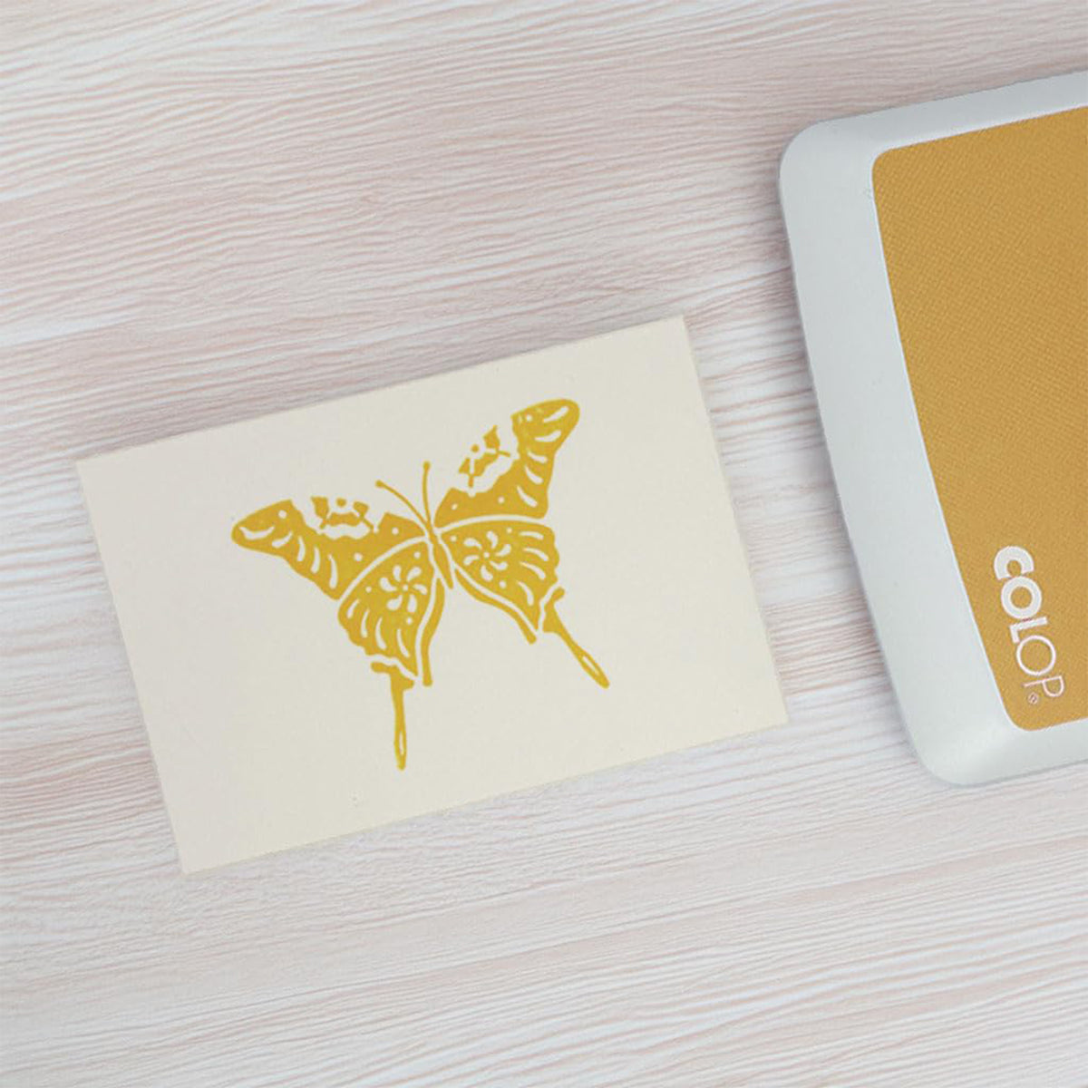 PRM INK PAD STD 3.5X2 GOLDEN JOY