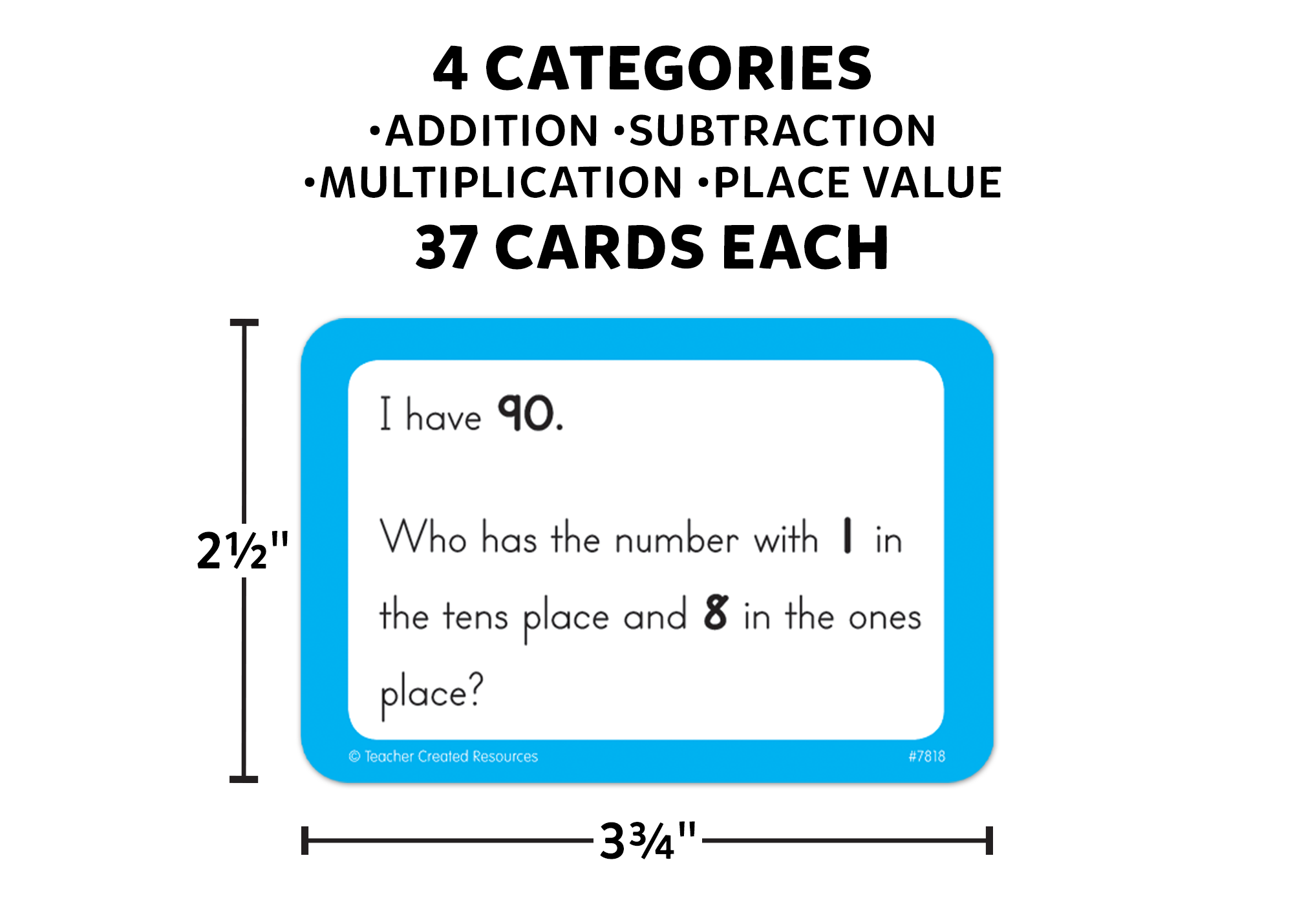 I Have... Who Has...? Math Game (Gr. 2–3)