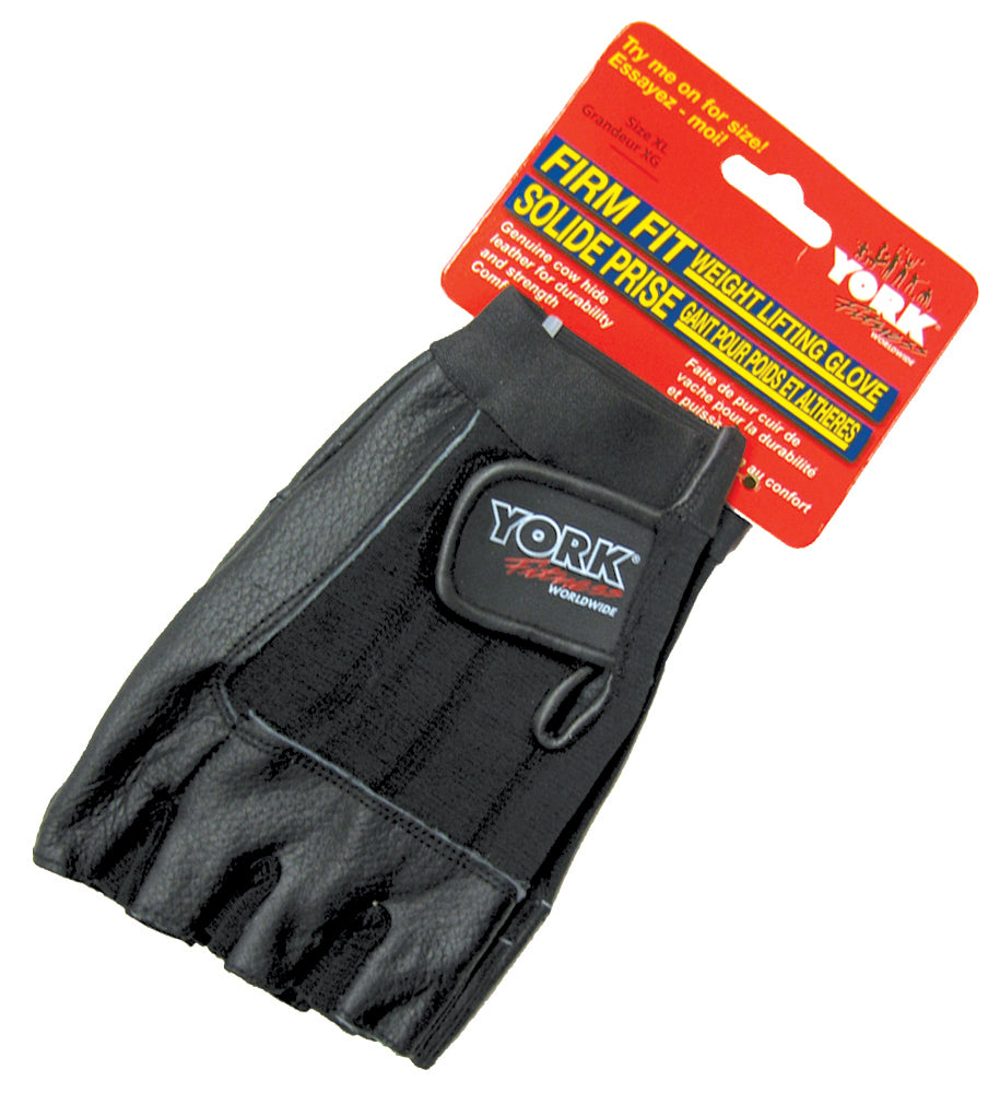 Firm Fit Weightlifting Glove-Cow Hide/ Sm