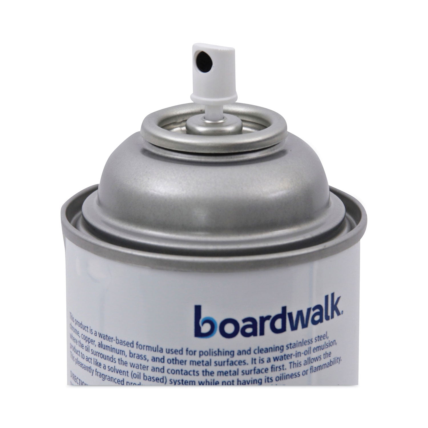 Stainless Steel Cleaner and Polish, Water-in-Oil Based, Lemon Scent, 16 oz Aerosol Spray
