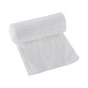 High-Density Can Liners, 10 gal, 6 mic, 24" x 23", Natural, Perforated Roll, 50 Bags/Roll, 20 Rolls/Carton