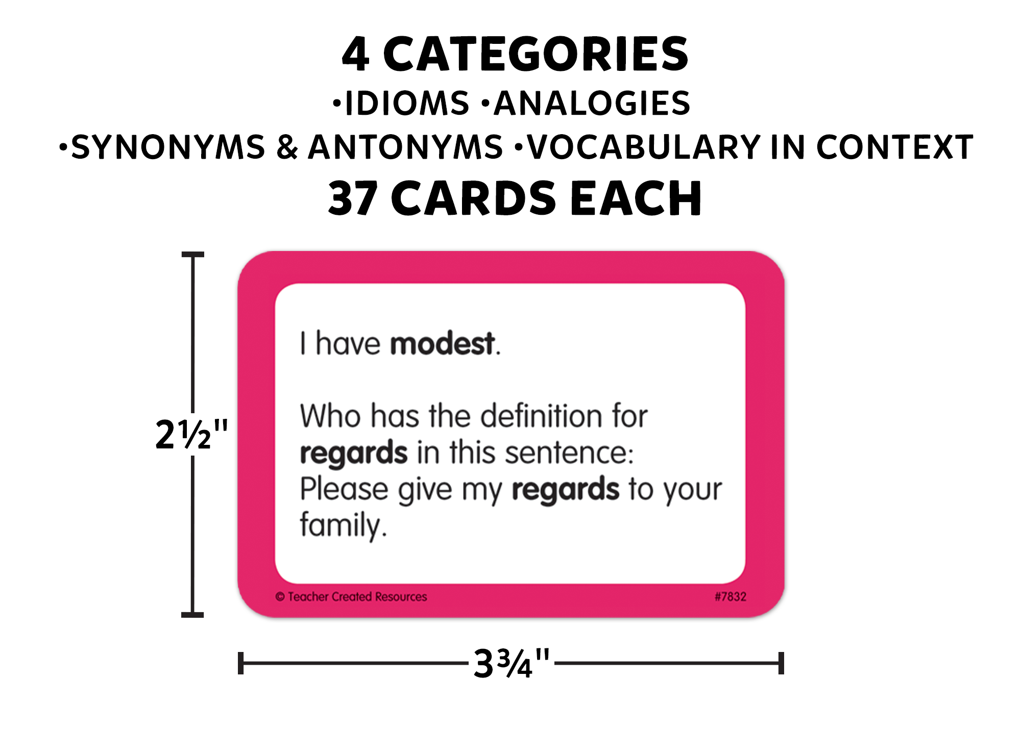 I Have... Who Has...? Language Arts Game (Gr. 5–6)