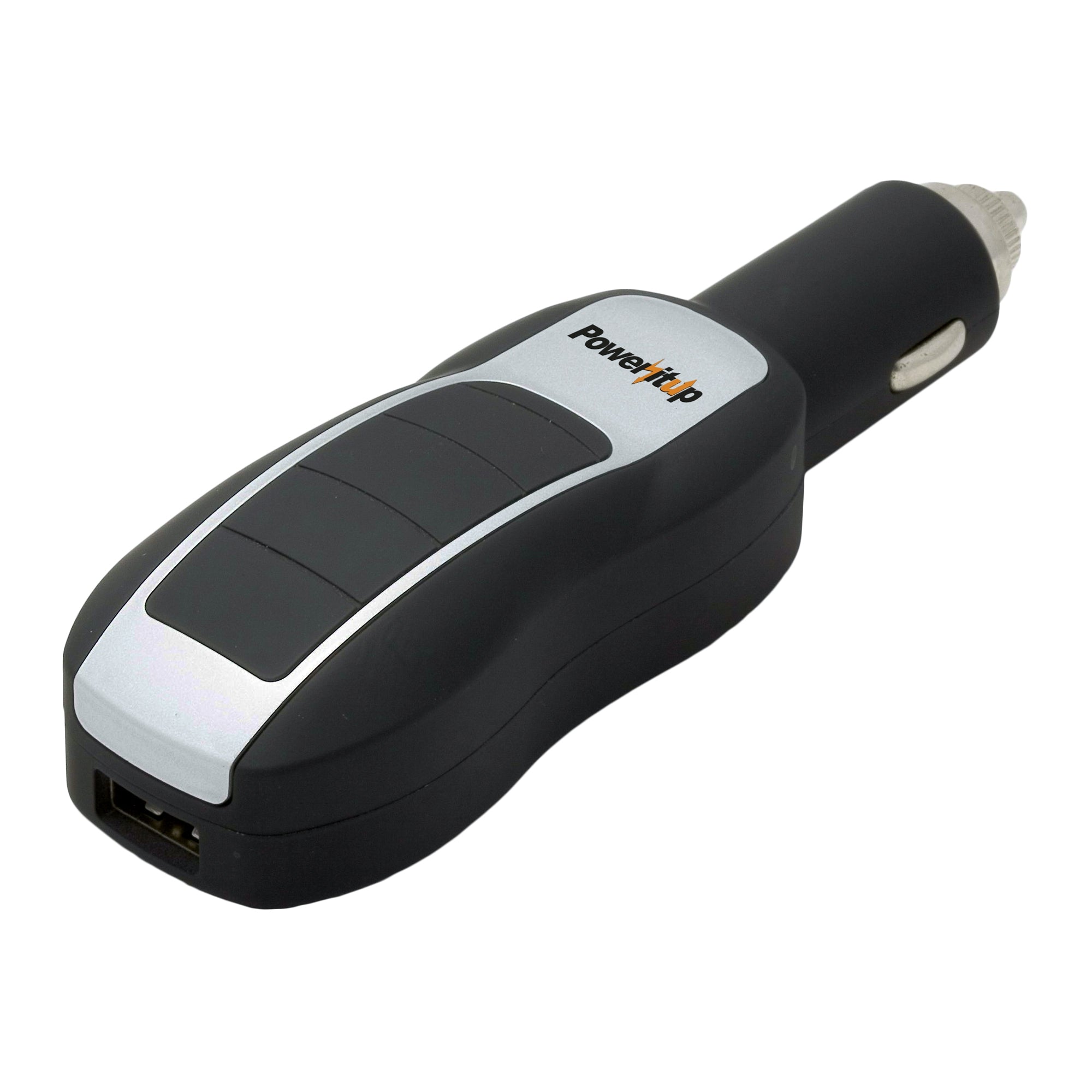 PowerItUp 2-in-1 USB Car Adapter & 3,000 mAh Power Bank