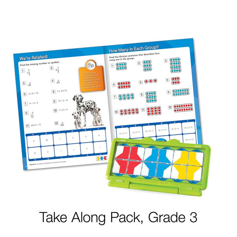 VersaTiles Math Take Along Pack, Gr. 3