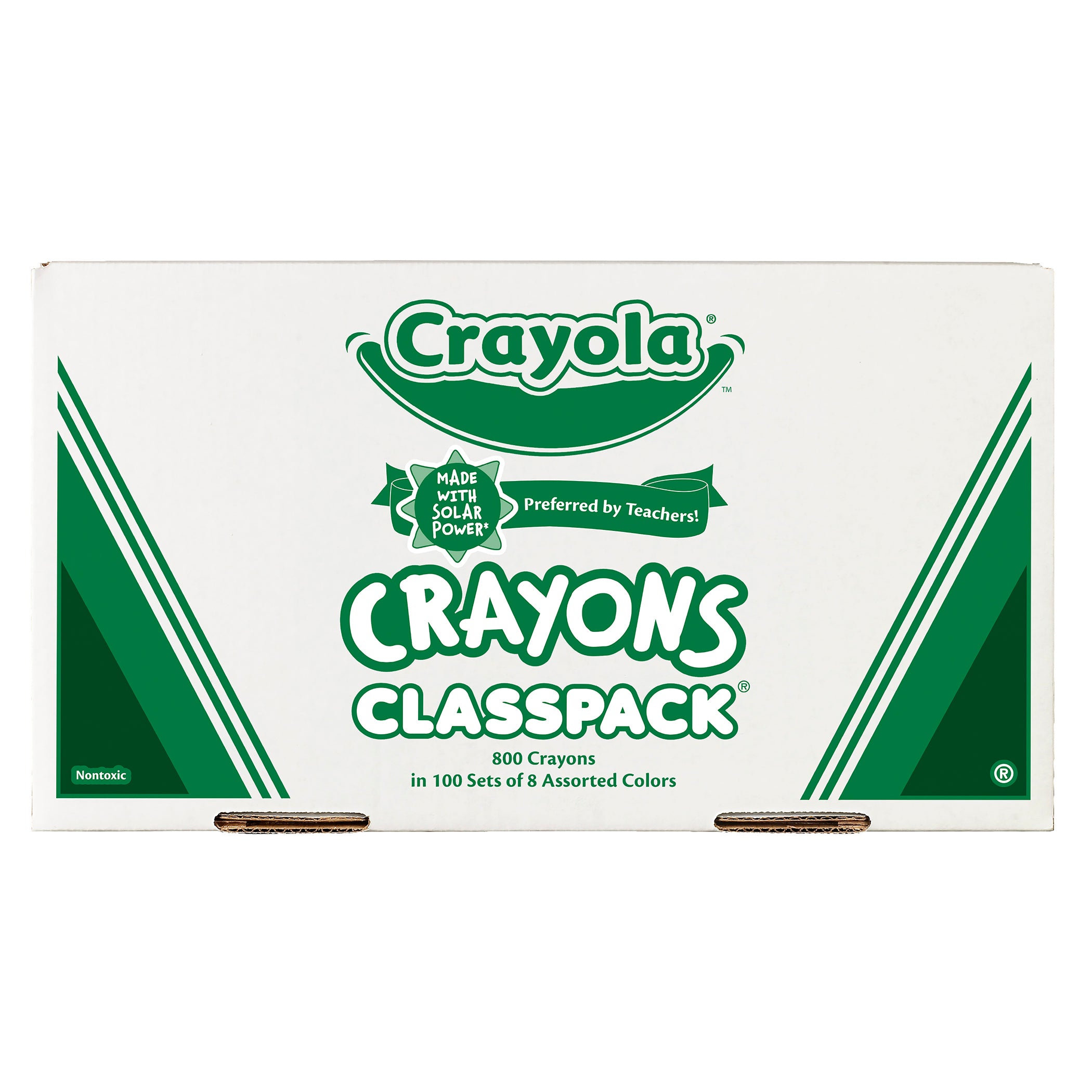 Crayon Classpack®, Regular Size, 8 Colors, Pack of 800