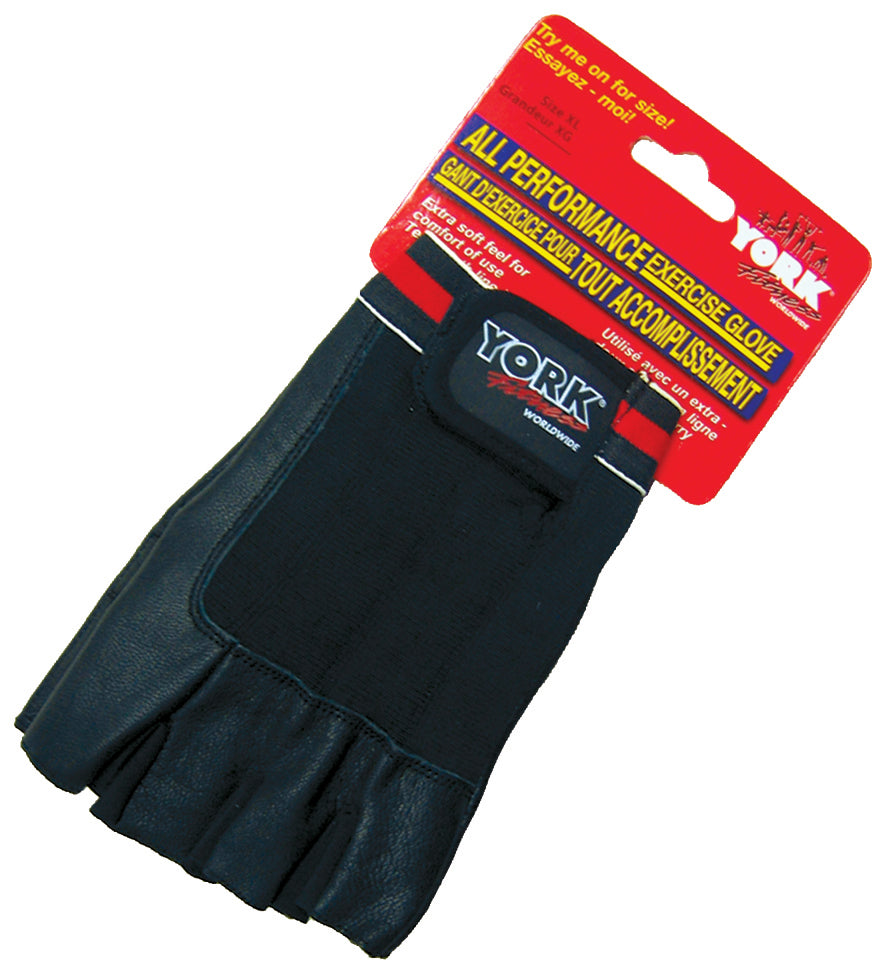 All Performance Exercise Gloves-Padded/ XLG