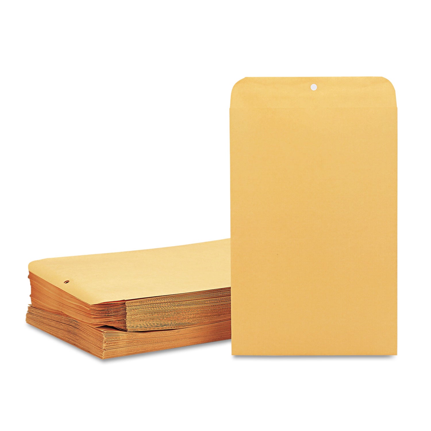 Clasp - #98 - 10" Width x 15" Length - 28 lb - Gummed - Kraft - Kraft - 100 / Box