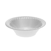 Placesetter Deluxe Laminated Foam Dinnerware, Bowl, 12 oz, White, 1,000/Carton