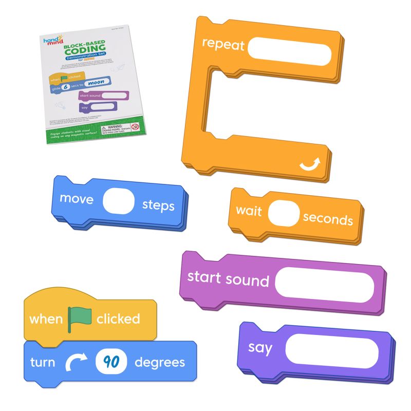 Block Based Coding Magnetic Demonstration Set