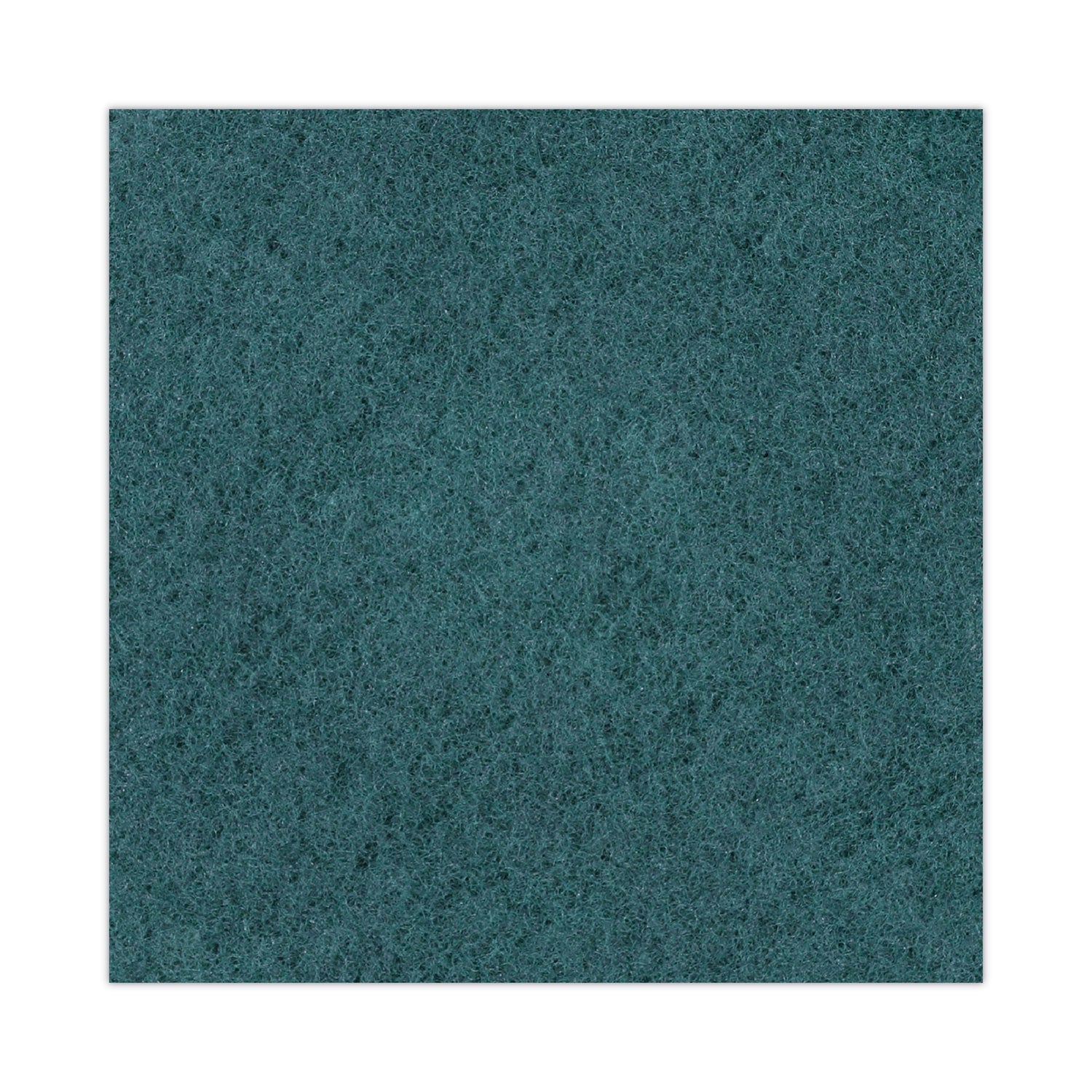Heavy-Duty Scrubbing Floor Pads, 20" Diameter, Green, 5/carton