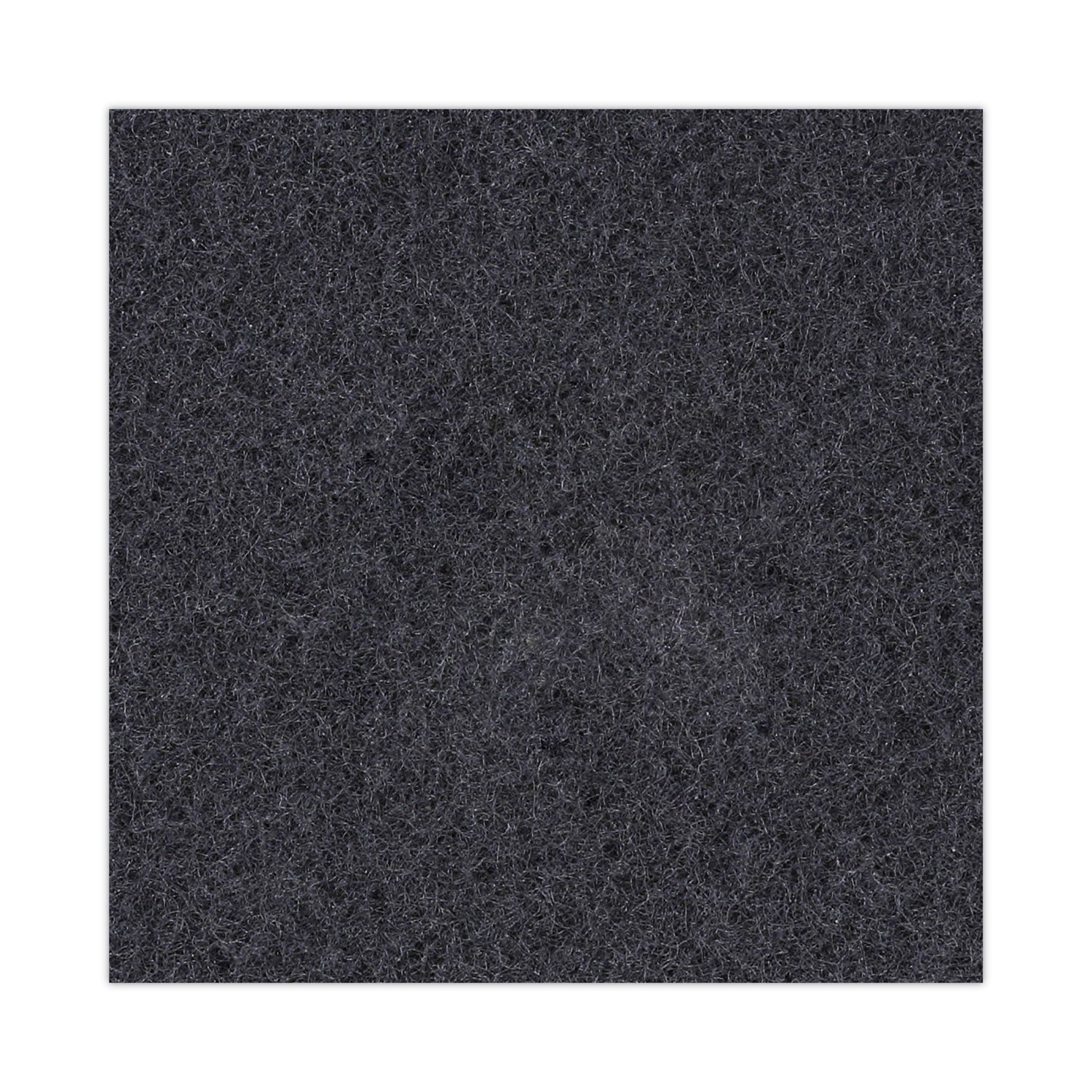 Stripping Floor Pads, 19" Diameter, Black, 5/carton