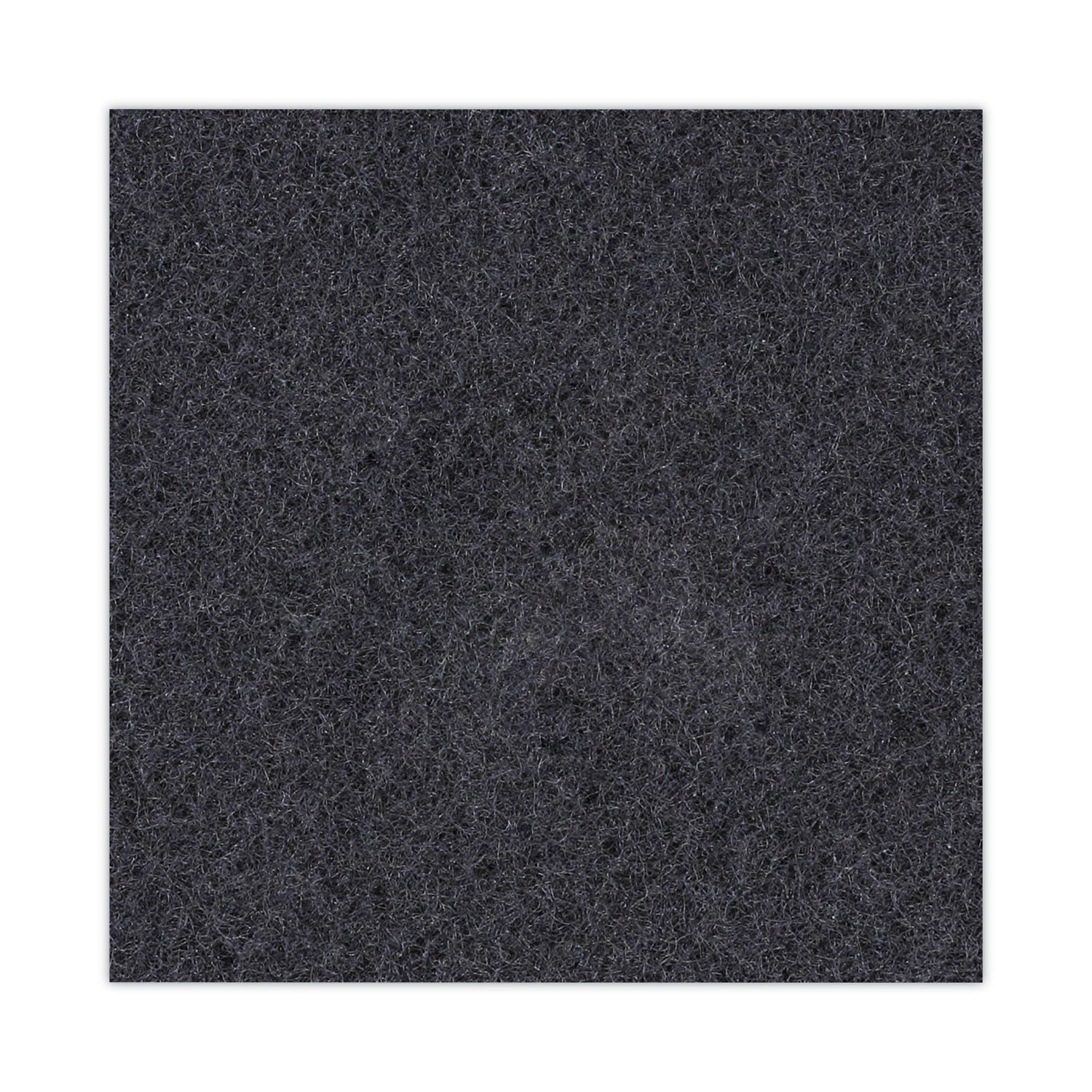 Stripping Floor Pads, 18" Diameter, Black, 5/carton