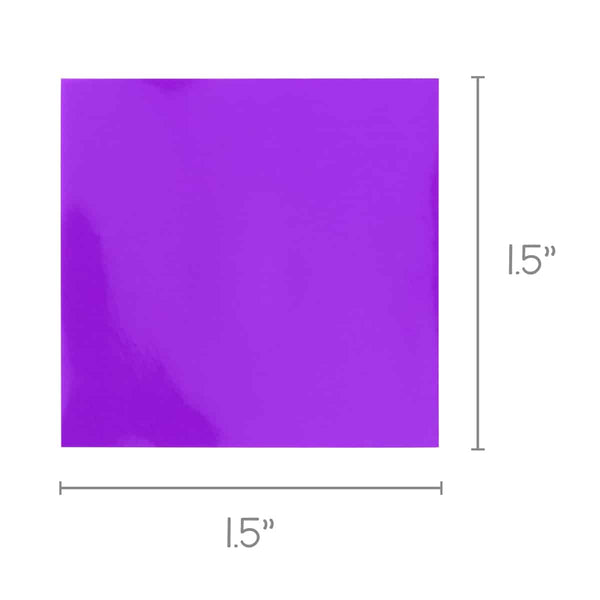 Mosaic 1.5" Squares Cello - 576, 8 Assorted Colors