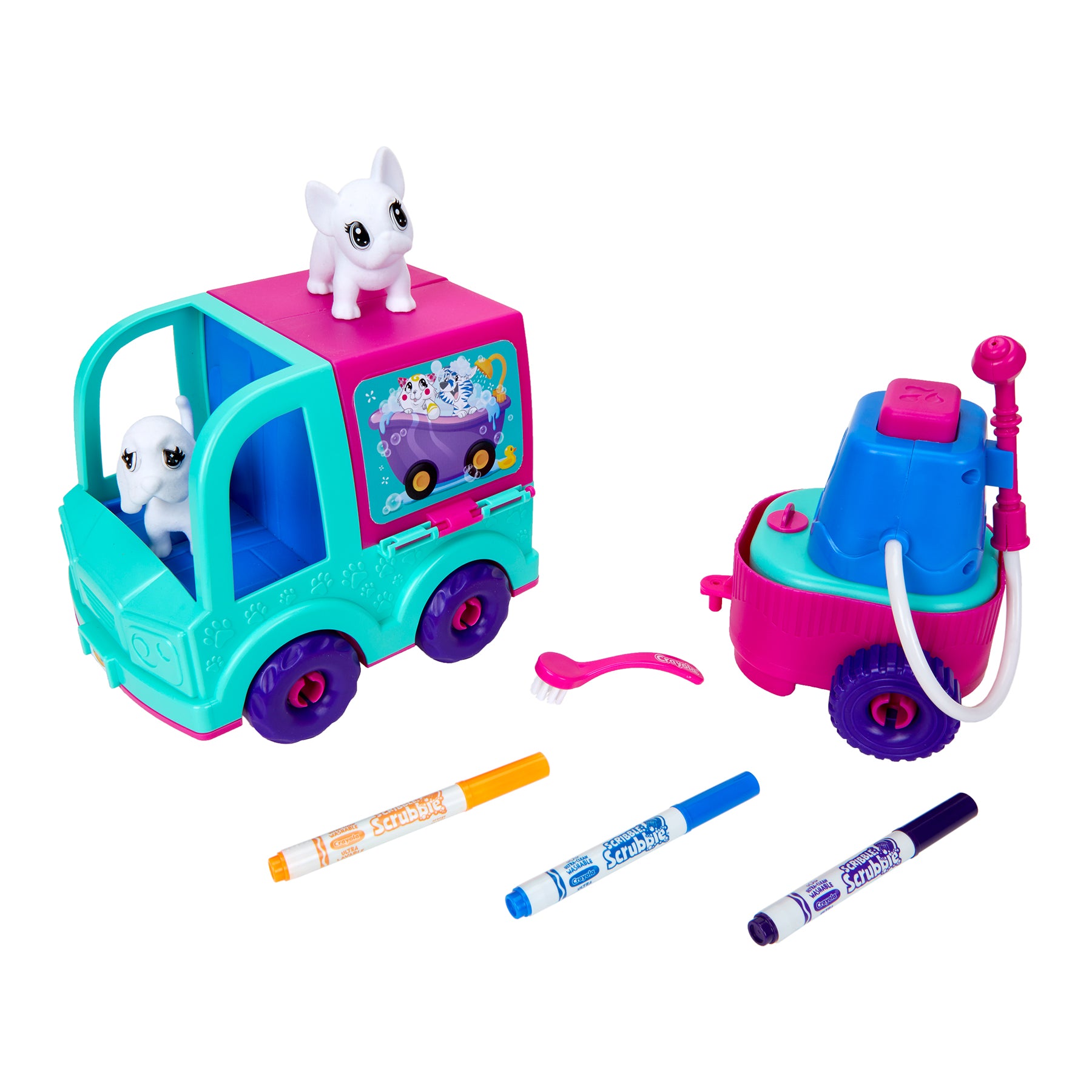 Scribble Scrubbie® Pets! Pet Grooming Truck
