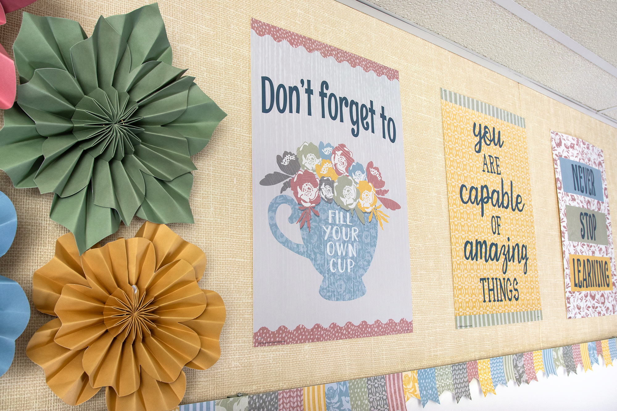 Don’t Forget to Fill Your Own Cup Positive Poster