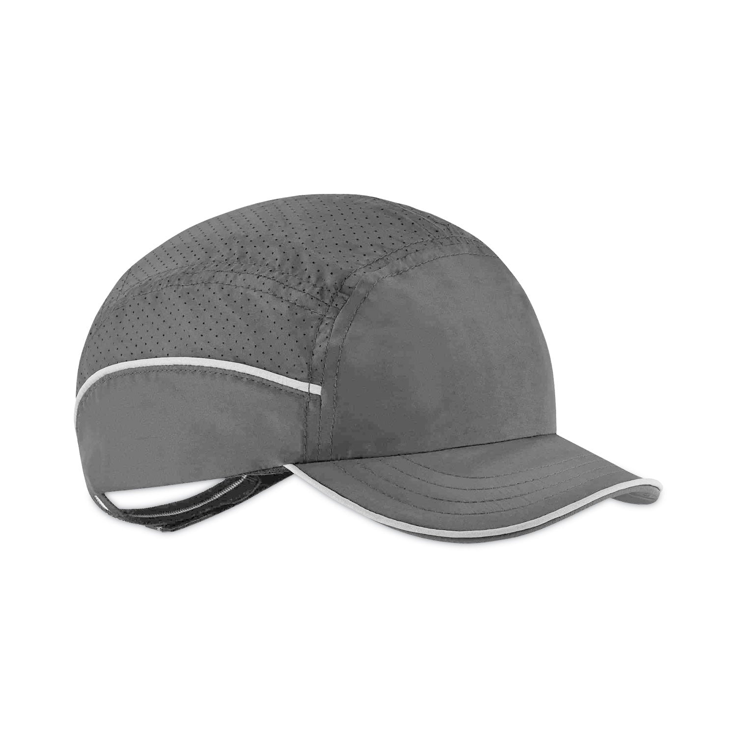 Ergodyne Skullerz 8965 Bump Cap Hat with LED Light, Black, Lightweight, Impact Resistant, Breathable, Removable, Washable, Antimicrobial, Includes 4 CR2032 Batteries, 1 Each