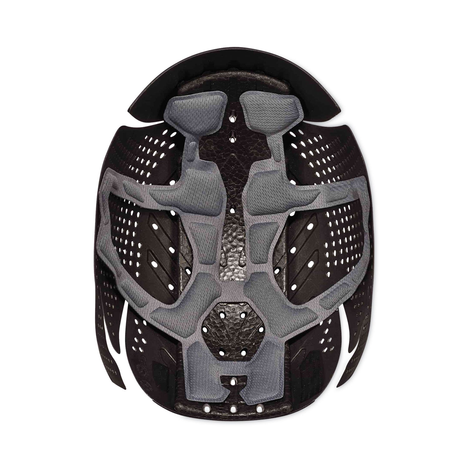 Ergodyne Skullerz 8965 Bump Cap Hat with LED Light, Black, Lightweight, Impact Resistant, Breathable, Removable, Washable, Antimicrobial, Includes 4 CR2032 Batteries, 1 Each