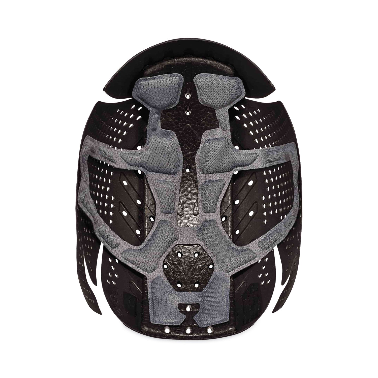 Ergodyne Skullerz 8965 Long Brim Cap with LED Light, Black, Nylon, Lightweight, Impact Resistant, Breathable, Removable, Washable, Antimicrobial, Reflective Strap, Includes 4 CR2032 Batteries, 1 Each