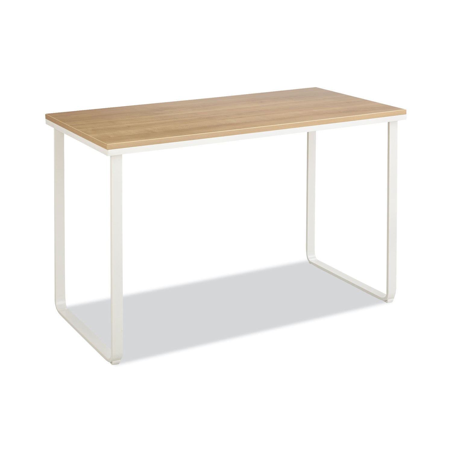 Steel Workstation - Bch Wht