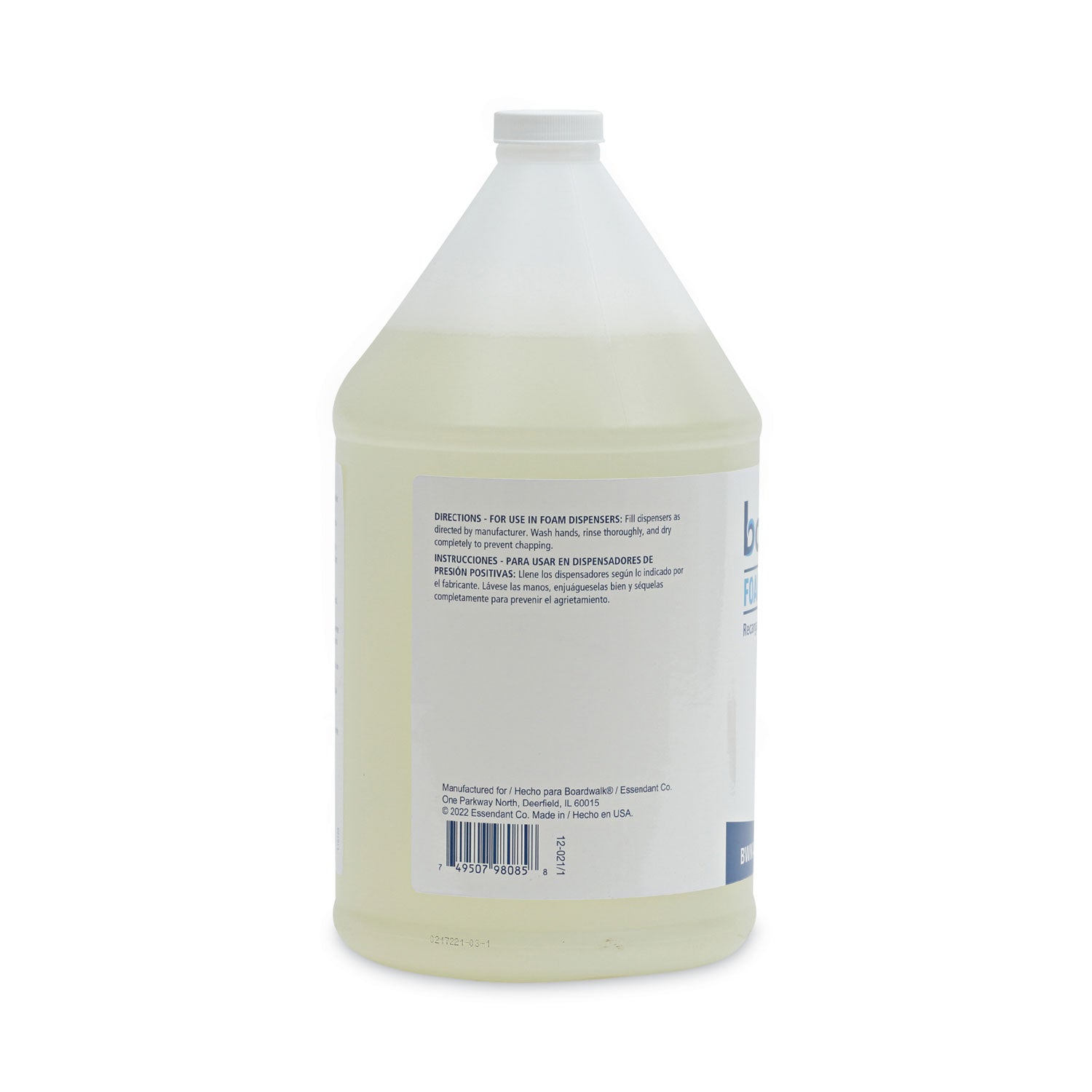 Foaming Hand Soap Refill, Herbal Mint Scent, 1 gal, 4/Carton