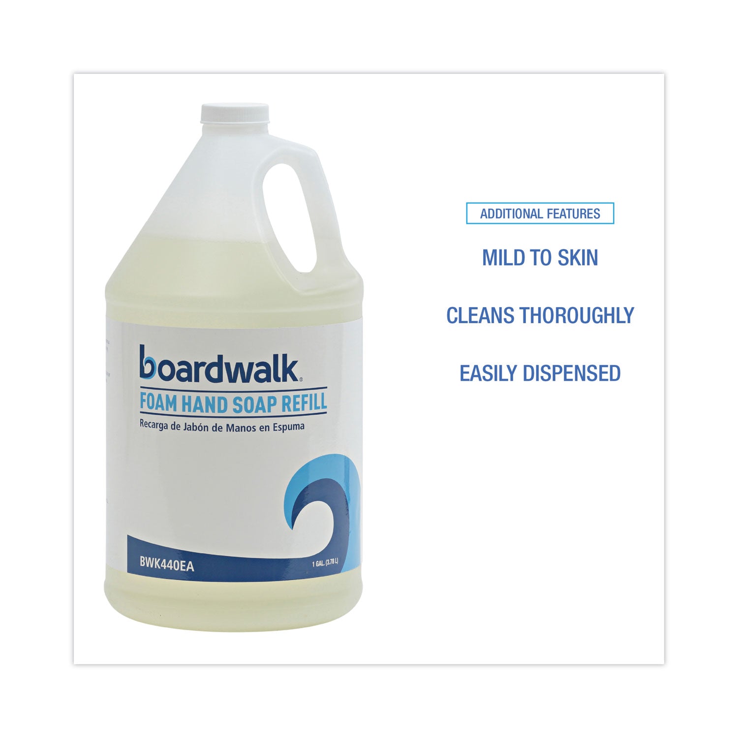 Foaming Hand Soap Refill, Herbal Mint Scent, 1 gal