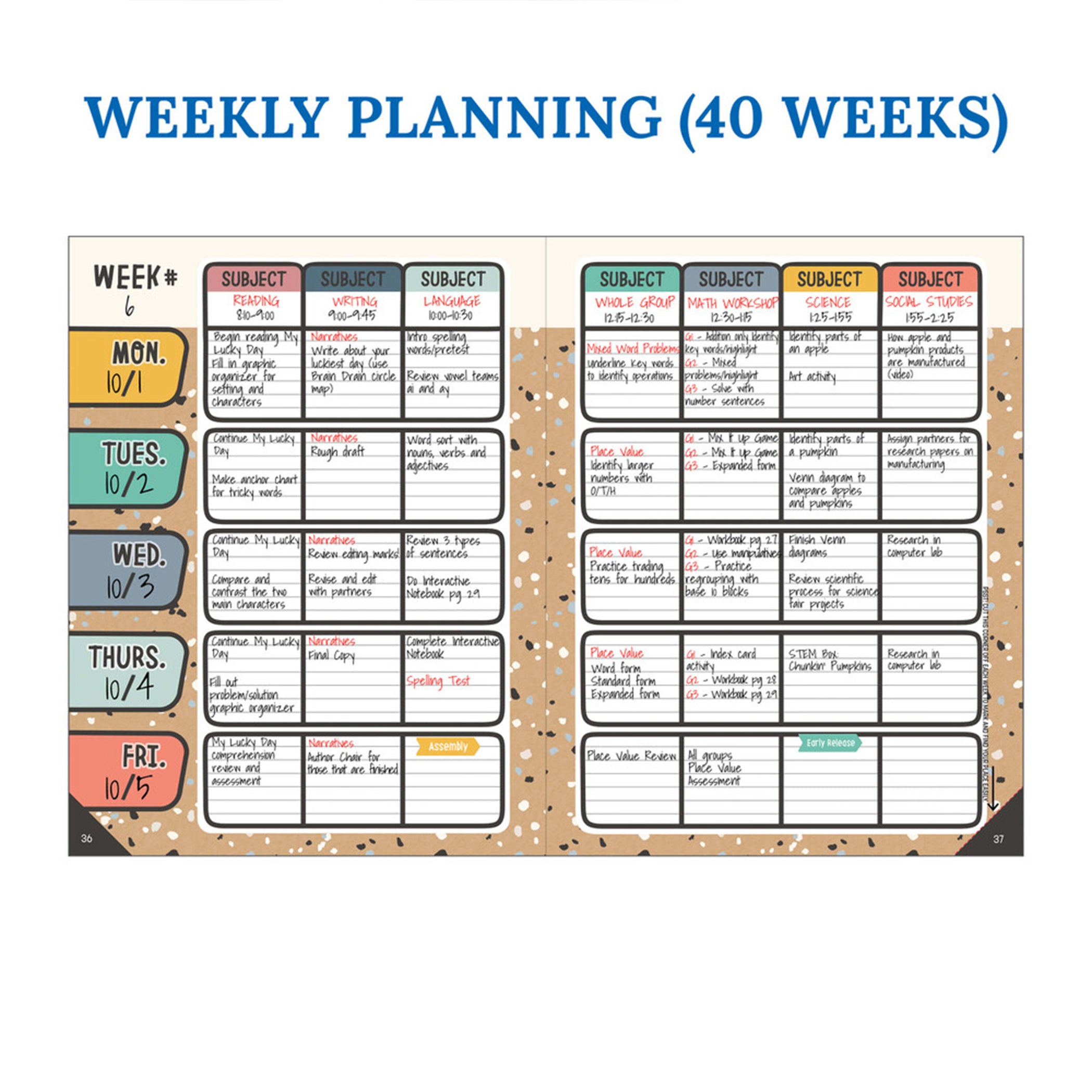 We Belong Teacher Planner
