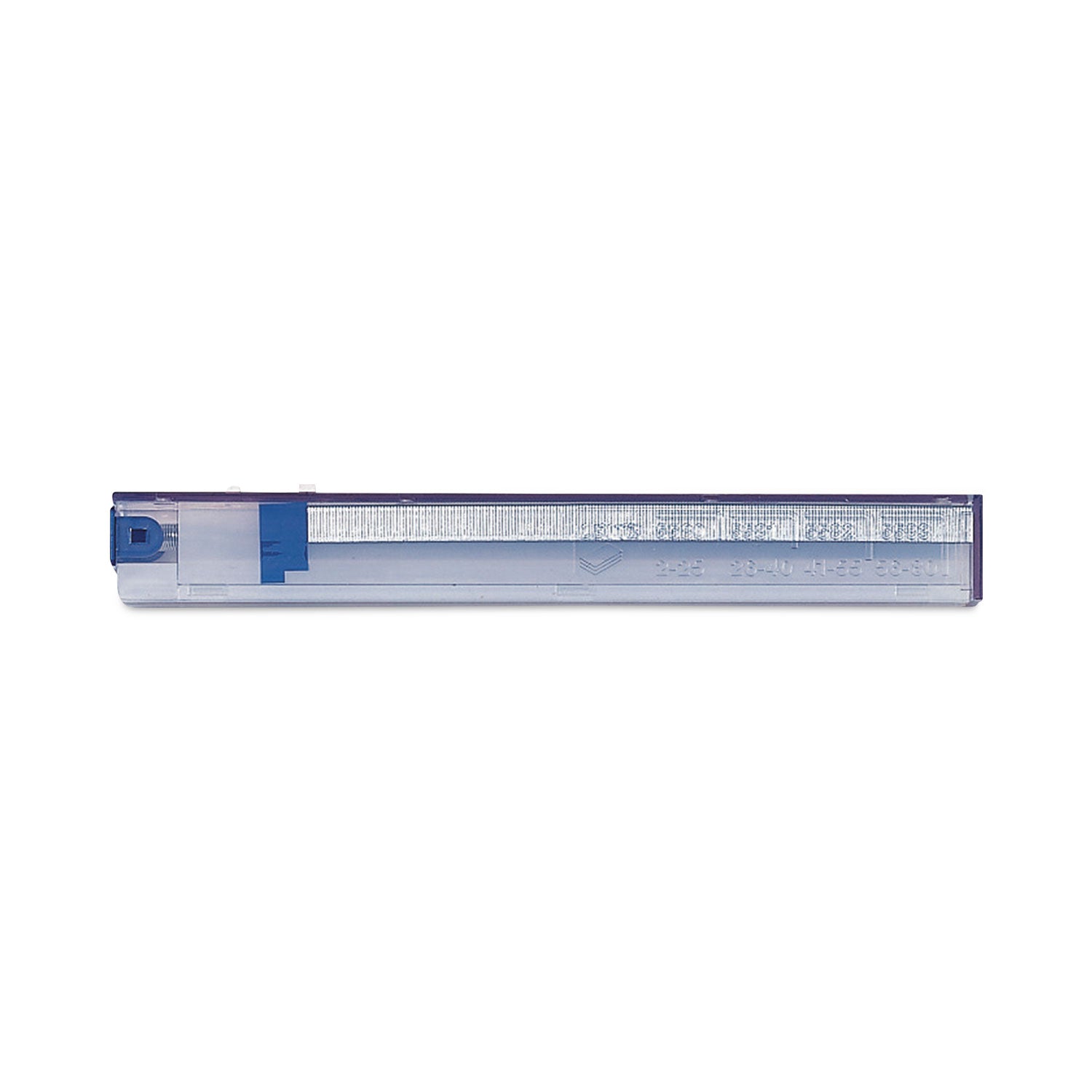 Heavy Duty - 1/4" Leg - Holds 25 Sheet(s) - for Paper - Blue - 1 Box
