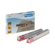 Heavy Duty - 29/64" Leg - Holds 80 Sheet(s) - Red - 1050 / Box
