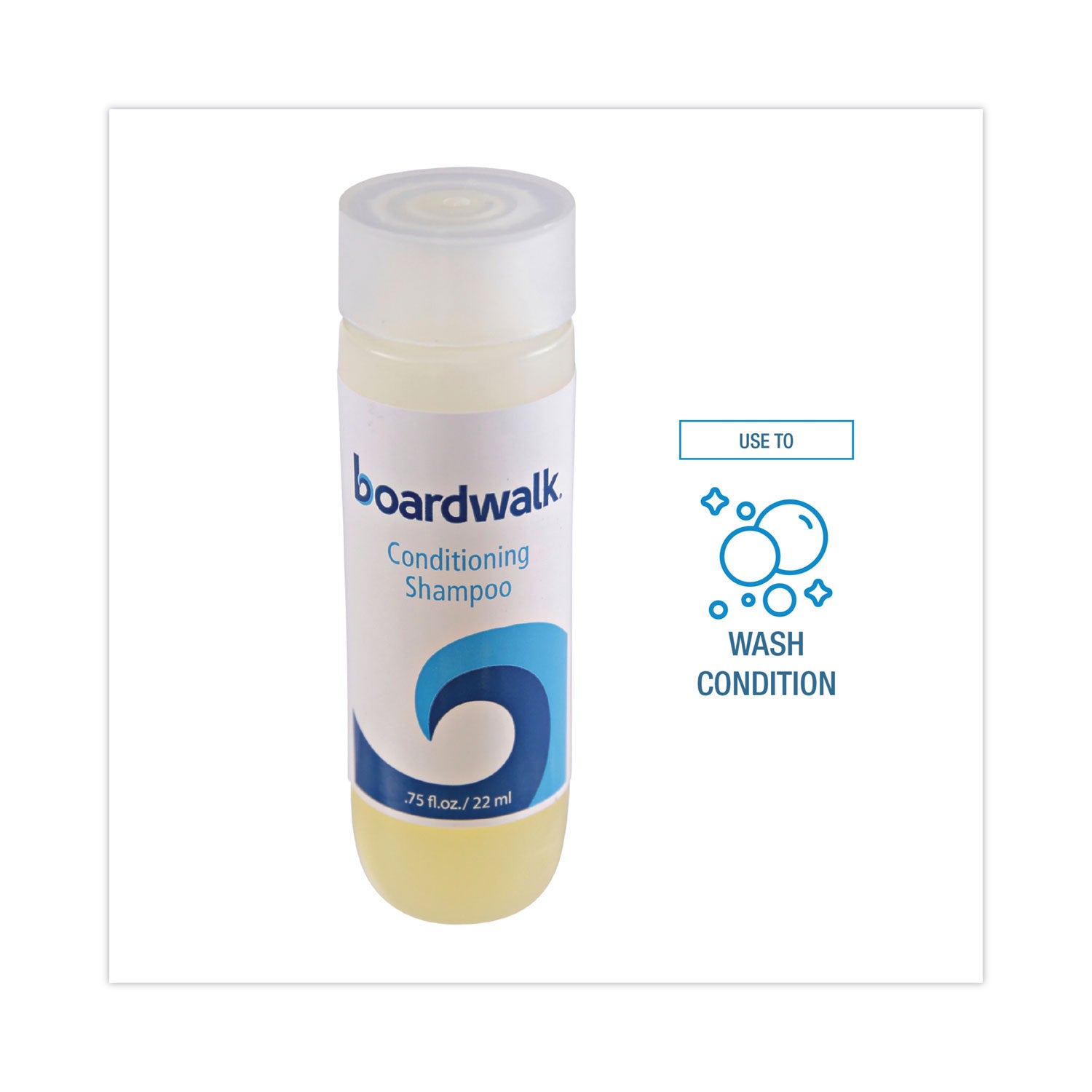 Amenity Conditioning Shampoo, Floral Scent, 0.75 oz, 288/Carton