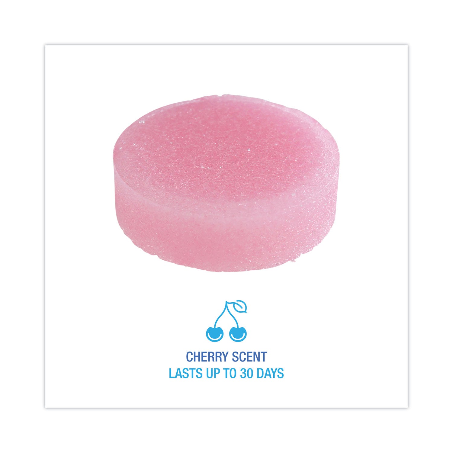 Para Urinal Deodorizer Block, Cherry Scent, 4 oz, Red, 144/Carton