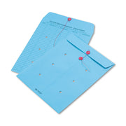 Quality Park 10 x 13 Inter-Departmental Envelopes - Inter-department - 10" Width x 13" Length - 28 lb - String/Button - Blue - 100 / Box
