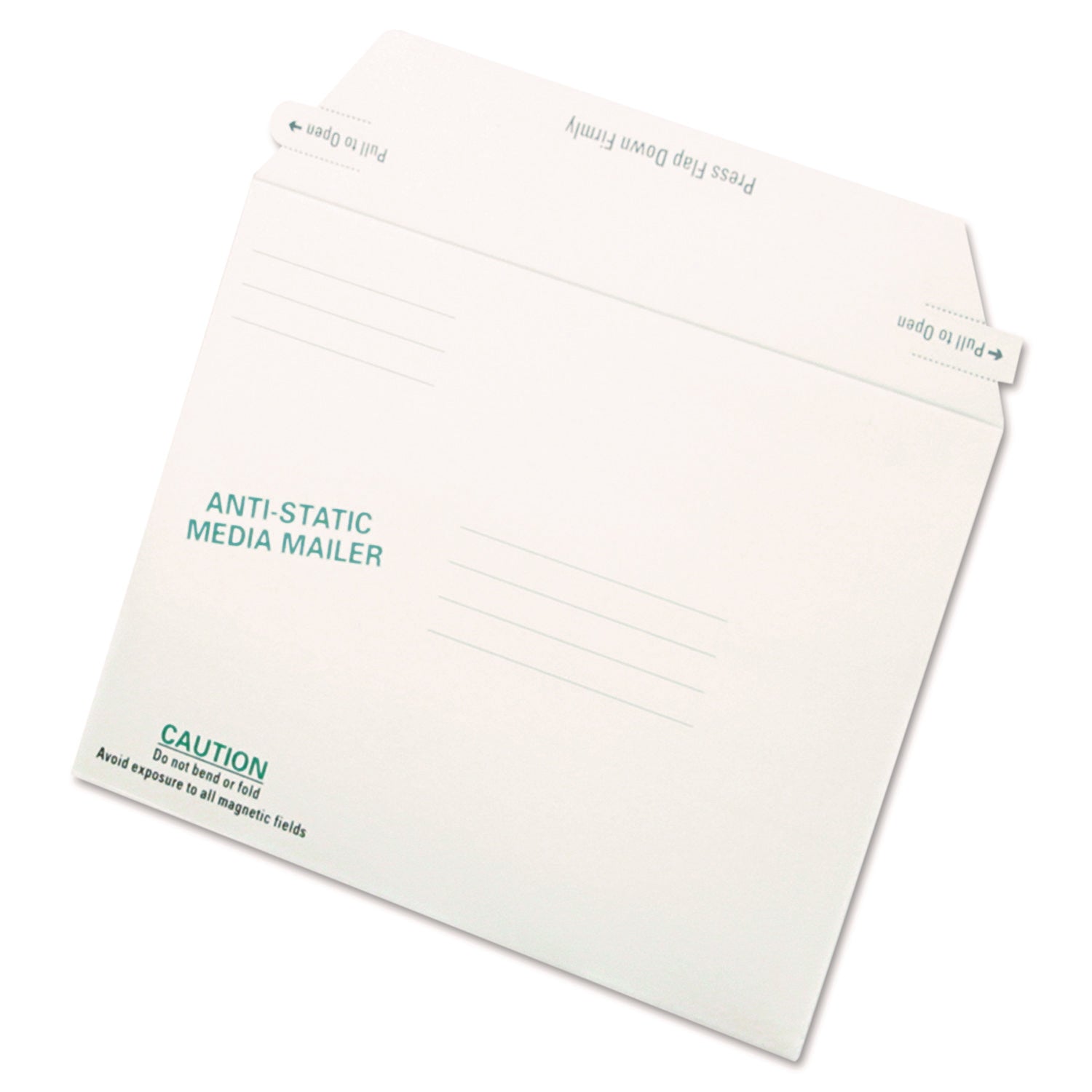 Quality Park Economy Disk/CD Mailers - CD/DVD - 6" Width x 8 5/8" Length - Self-sealing - White - Fiberboard - 25 / Box
