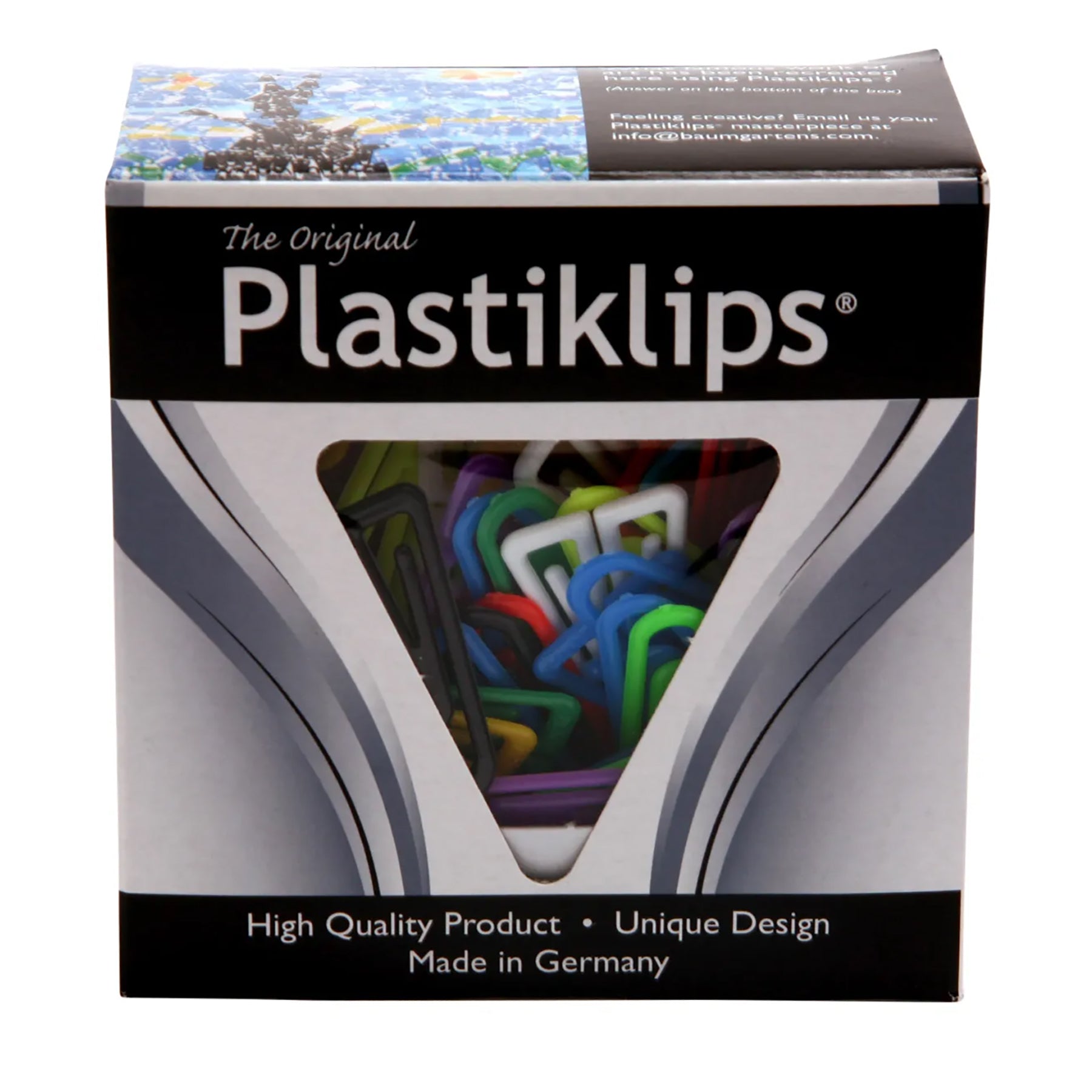 Paper Clips, Large Size, Assorted Colors, Pack of 200