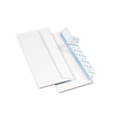Security - #10 - 4 1/8" Width x 9 1/2" Length - 24 lb - Self-sealing - White - Wove - 500 / Box