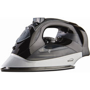 Brentwood MPI-59B Non-Stick Steam Iron with Retractable Cord, Black