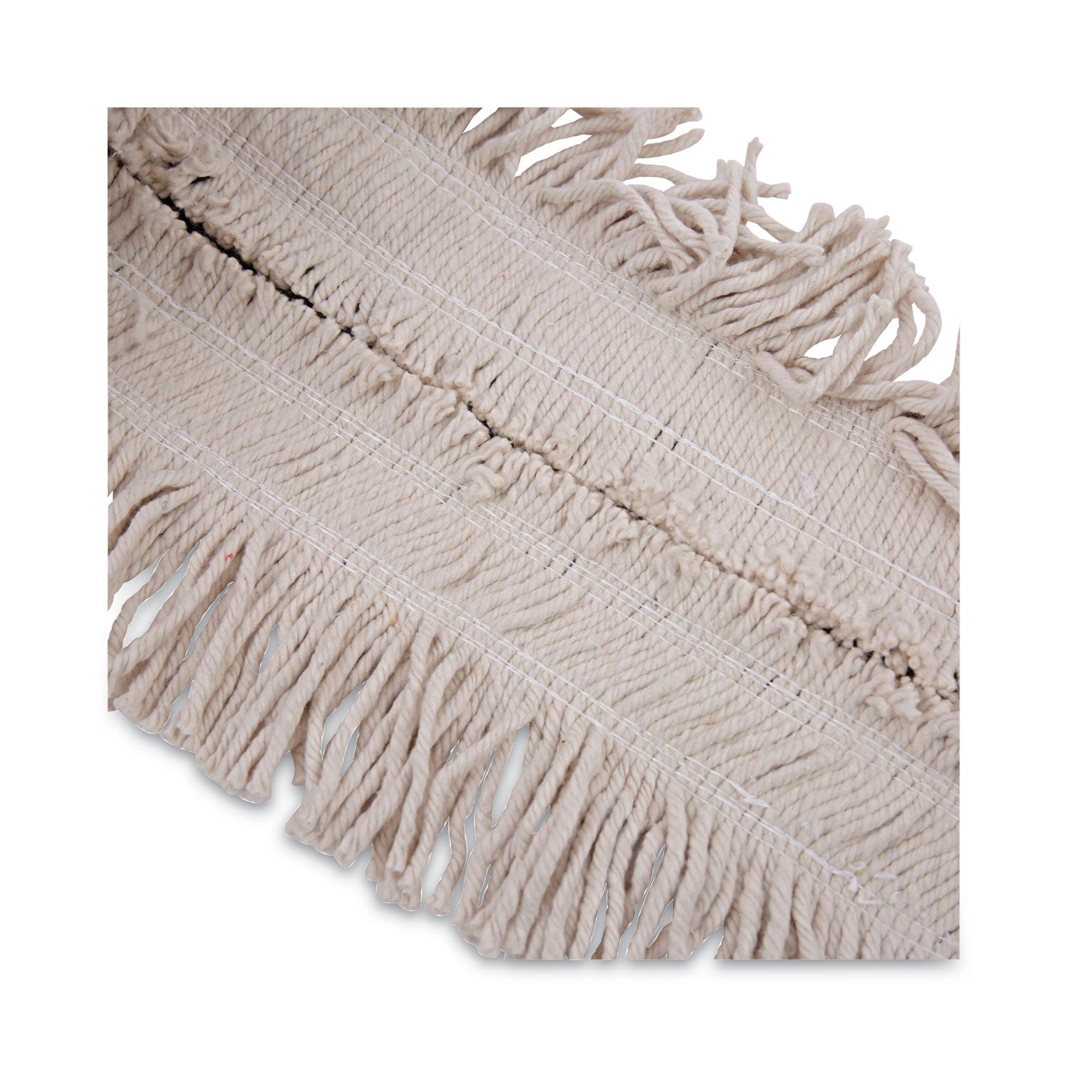 Flash Forty Disposable Dust Mop Heads, Cotton, 5", Natural