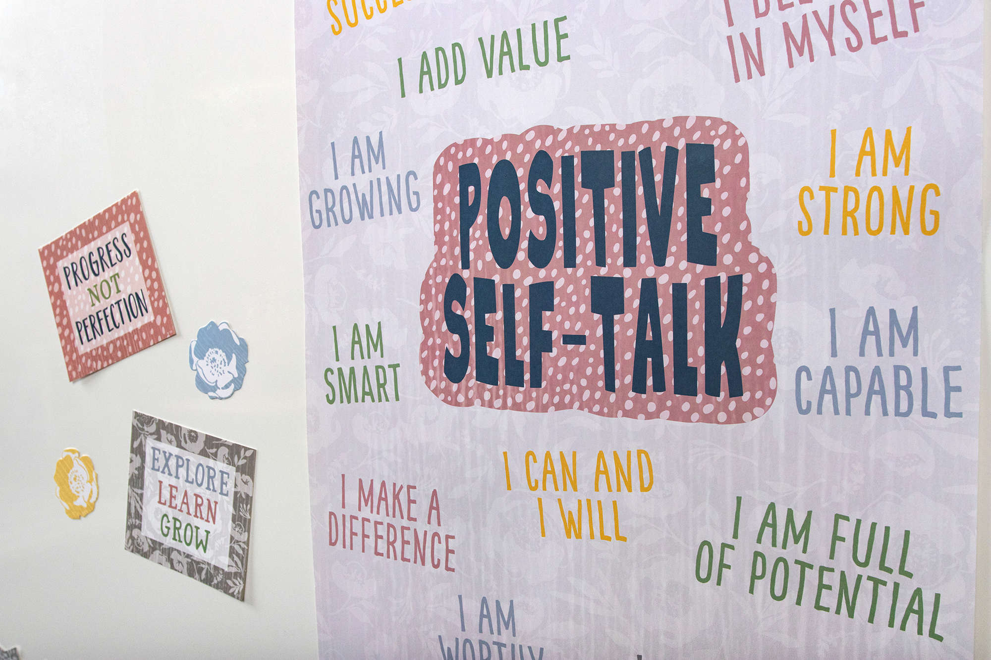 Classroom Cottage Positive Self-Talk Chart